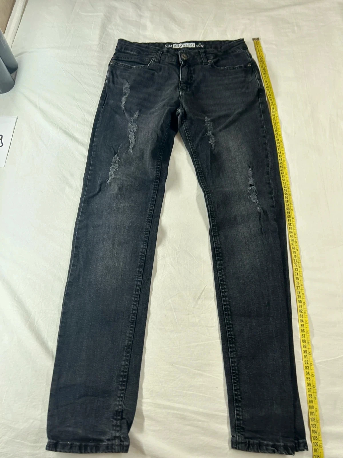 Zwarte slim in extenso jeans w28 l32 – photo 2